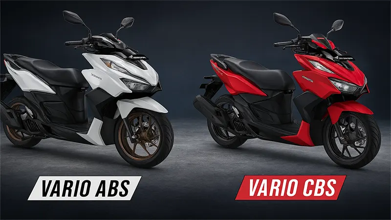 Perbedaan Vario 160 ABS dan CBS, Apa Bedanya?